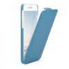 Husa Apple iPhone 8 / iPhone 7 / iPhone SE 2, Piele naturala, Albastru, 39346.04