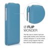 Husa Apple iPhone 8 / iPhone 7 / iPhone SE 2, Piele naturala, Albastru, 39346.04