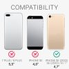 Husa Apple iPhone 8 / iPhone 7 / iPhone SE 2, Piele naturala, Albastru, 39346.04
