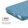 Husa Apple iPhone 8 / iPhone 7 / iPhone SE 2, Piele naturala, Albastru, 39346.04