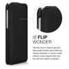 Husa Apple iPhone 8 / iPhone 7 / iPhone SE 2, Piele naturala, Negru, 39346.01