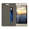 Husa Huawei Honor 4C, Textil, Gri, 35841.03
