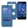 Husa Sony Xperia M4 Aqua, Piele ecologica, Albastru, 37417.17