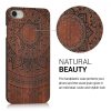 Husa Apple iPhone 8 / iPhone 7 / iPhone SE 2, Lemn, Maro, 39462.03