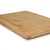 Tocator de bucatarie din bambus, 35 x 23,5 x 1,8 cm, 39539