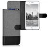 Husa Apple iPhone 8 Plus / iPhone 7 Plus, Textil, Gri, 39496.22