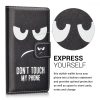 Husa Sony Xperia X Compact, Piele ecologica, Negru, 39638.01