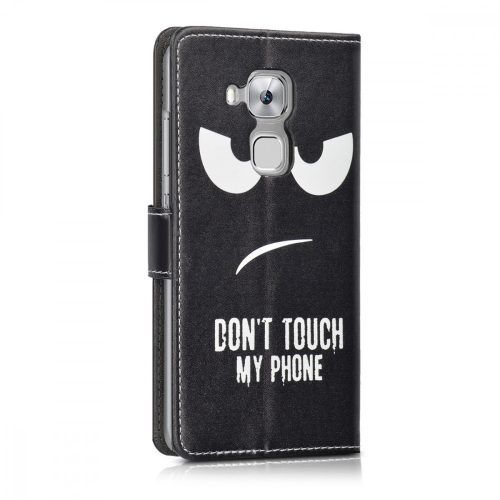 Husa Huawei Nova Plus, Piele ecologica, Negru, 39686.01