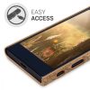 Husa Sony Xperia X Compact, Pluta, Maro, 39646.24
