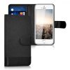 Husa Apple iPhone 5 / iPhone 5s / iPhone SE, Textil, Negru, 35222.73