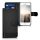 Husa Apple iPhone 5 / iPhone 5s / iPhone SE, Textil, Negru, 35222.73