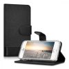 Husa Apple iPhone 5 / iPhone 5s / iPhone SE, Textil, Negru, 35222.73