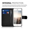 Husa Apple iPhone 5 / iPhone 5s / iPhone SE, Textil, Negru, 35222.73
