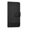 Husa Apple iPhone 5 / iPhone 5s / iPhone SE, Textil, Negru, 35222.73