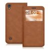 Husa LG X Power, Piele ecologica, Maro, 39814.83