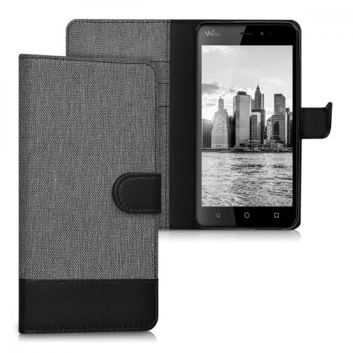 Husa Wiko Freddy, Textil, Gri, 39953.01