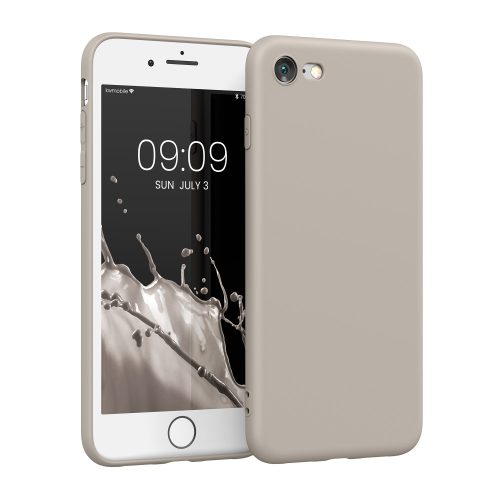 Husa Apple iPhone 8 / iPhone 7 / iPhone SE 2, Silicon, Bej, 39458.11