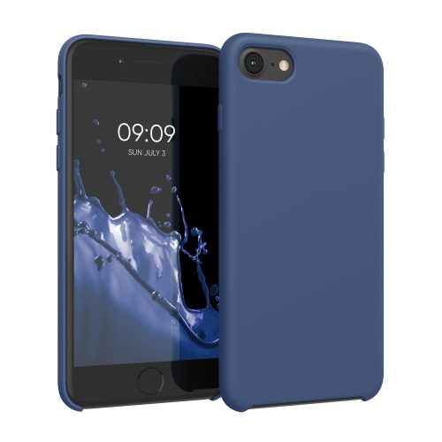 Husa Apple iPhone 8 / iPhone 7 / iPhone SE 2, Silicon, Albastru, 40225.17