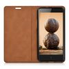 Husa ZTE Blade V7, Piele ecologica, Maro, 38684.83