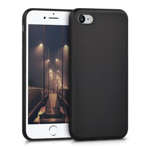 Husa Apple iPhone 8 / iPhone 7 / iPhone SE 2, Silicon, Negru, 40350.68