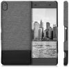 Husa Sony Xperia XA, Textil, Gri, 40421.22