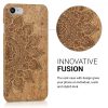 Husa Apple iPhone 8 / iPhone 7 / iPhone SE 2, Pluta, Maro, 40521.02