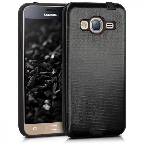 Husa Samsung Galaxy J3 (2016), Silicon, Gri, 40586.01