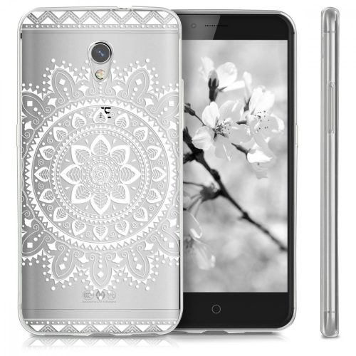 Husa ZTE Blade V7, Silicon, Alb, 38685.06