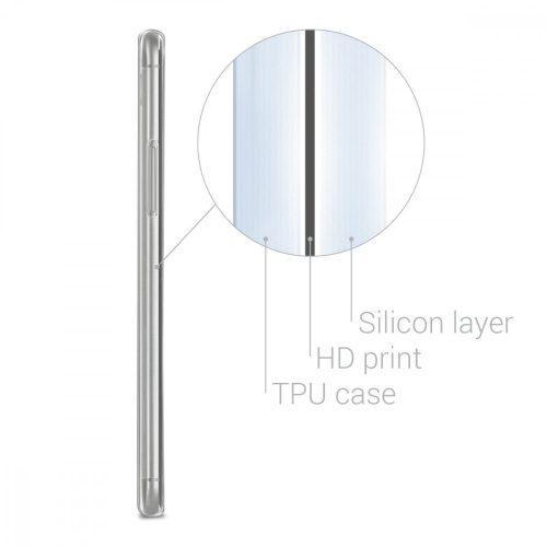 Husa ZTE Blade V7, Silicon, Alb, 38685.06