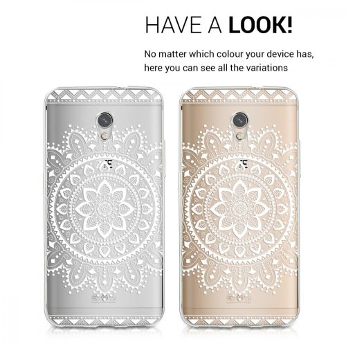 Husa ZTE Blade V7, Silicon, Alb, 38685.06