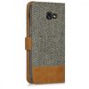 Husa Samsung Galaxy A5 (2017), Textil, Gri, 40709.19
