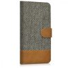 Husa Samsung Galaxy A5 (2017), Textil, Gri, 40709.19