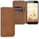 Husa Samsung Galaxy A3 (2017), Piele naturala, Maro, 40770.83