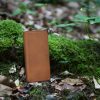 Husa Samsung Galaxy A3 (2017), Piele naturala, Maro, 40770.83