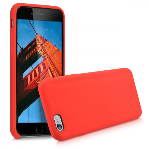 Husa Apple iPhone 6 / iPhone 6s, Silicon, Rosu, 40223.09