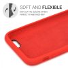 Husa Apple iPhone 6 / iPhone 6s, Silicon, Rosu, 40223.09
