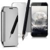 Husa Samsung Galaxy A3 (2017), Piele ecologica, Gri, 40869.42