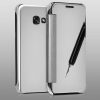 Husa Samsung Galaxy A3 (2017), Piele ecologica, Gri, 40869.42