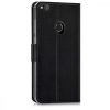 Husa Huawei P9 Lite (2017), Piele ecologica, Negru, 40890.01