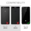 Husa Huawei P9 Lite (2017), Piele ecologica, Negru, 40890.01