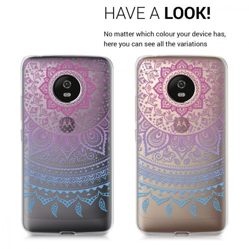 Husa Motorola Moto G5, Silicon, Multicolor, 41084.02