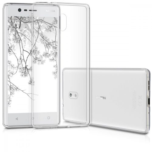 Husa Nokia 3, Silicon, Transparent, 41106.03
