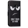 Husa Samsung Galaxy Xcover 4, Piele ecologica, Negru, 41254.01