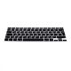 Husa pentru tastatura Apple MacBook Air 13''/MacBook Pro Retina 13''-15'' (to mid 2016), Kwmobile, Negru, Silicon, 41431.01
