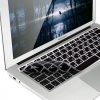 Husa pentru tastatura Apple MacBook Air 13''/MacBook Pro Retina 13''-15'' (to mid 2016), Kwmobile, Negru, Silicon, 41431.01