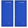 Set 2 Comprese de gel 28 x 13 cm pentru utilizare la cald/rece, Kwmobile, Albastru, Poliester, 41360