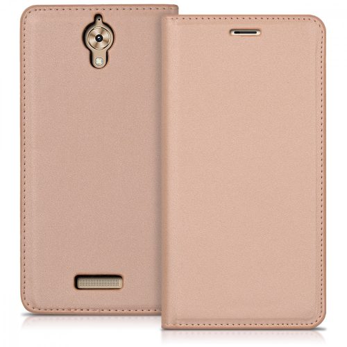 Husa Coolpad Modena 2, Piele ecologica, Roz, 40293.81