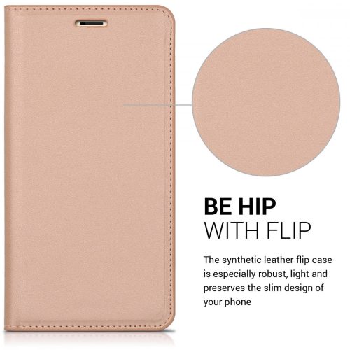 Husa Coolpad Modena 2, Piele ecologica, Roz, 40293.81