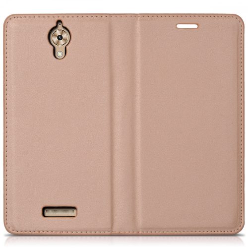 Husa Coolpad Modena 2, Piele ecologica, Roz, 40293.81