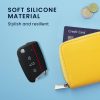 Husa Cheie Auto pentru VW - 3 Butoane, Silicon, Negru, 41628.01